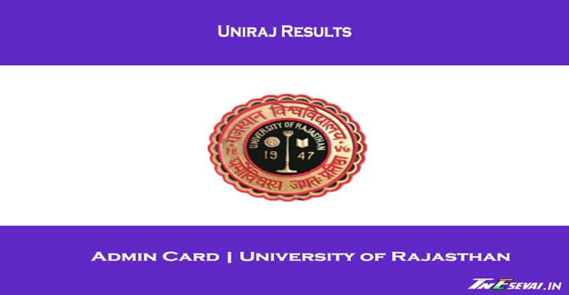 uniraj results